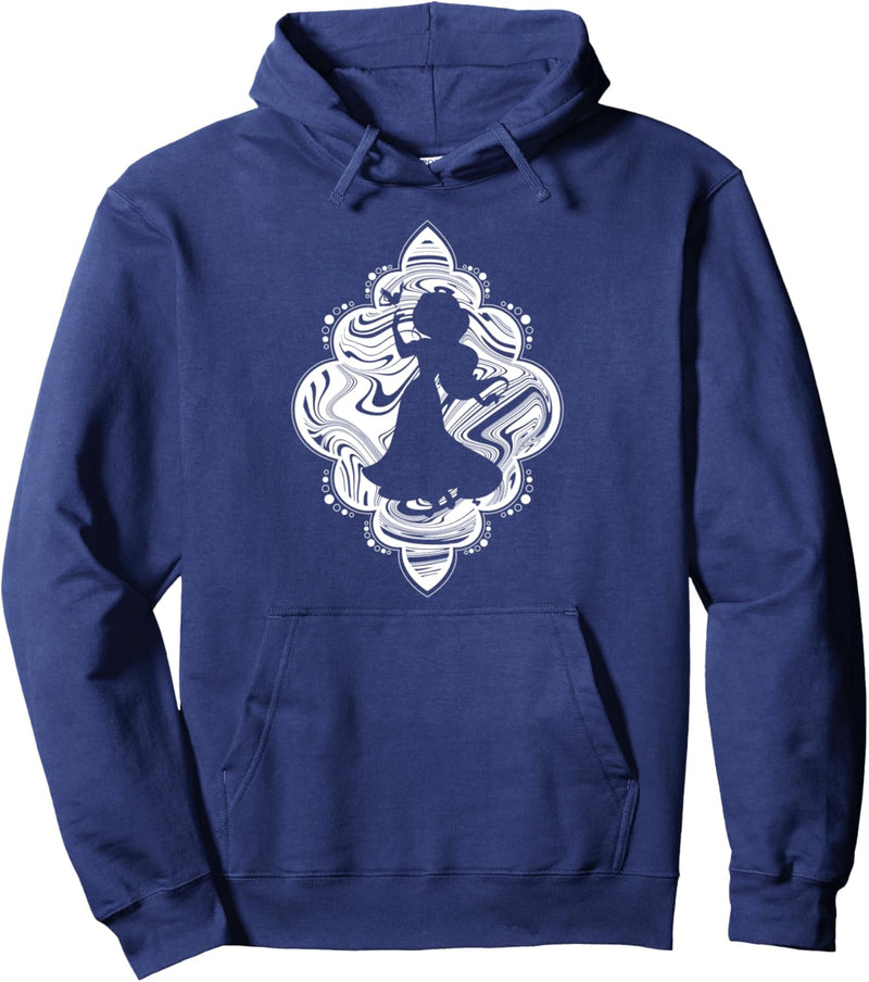 Disney Aladdin Jasmine Artsy Frame Silhouette Pullover Hoodie