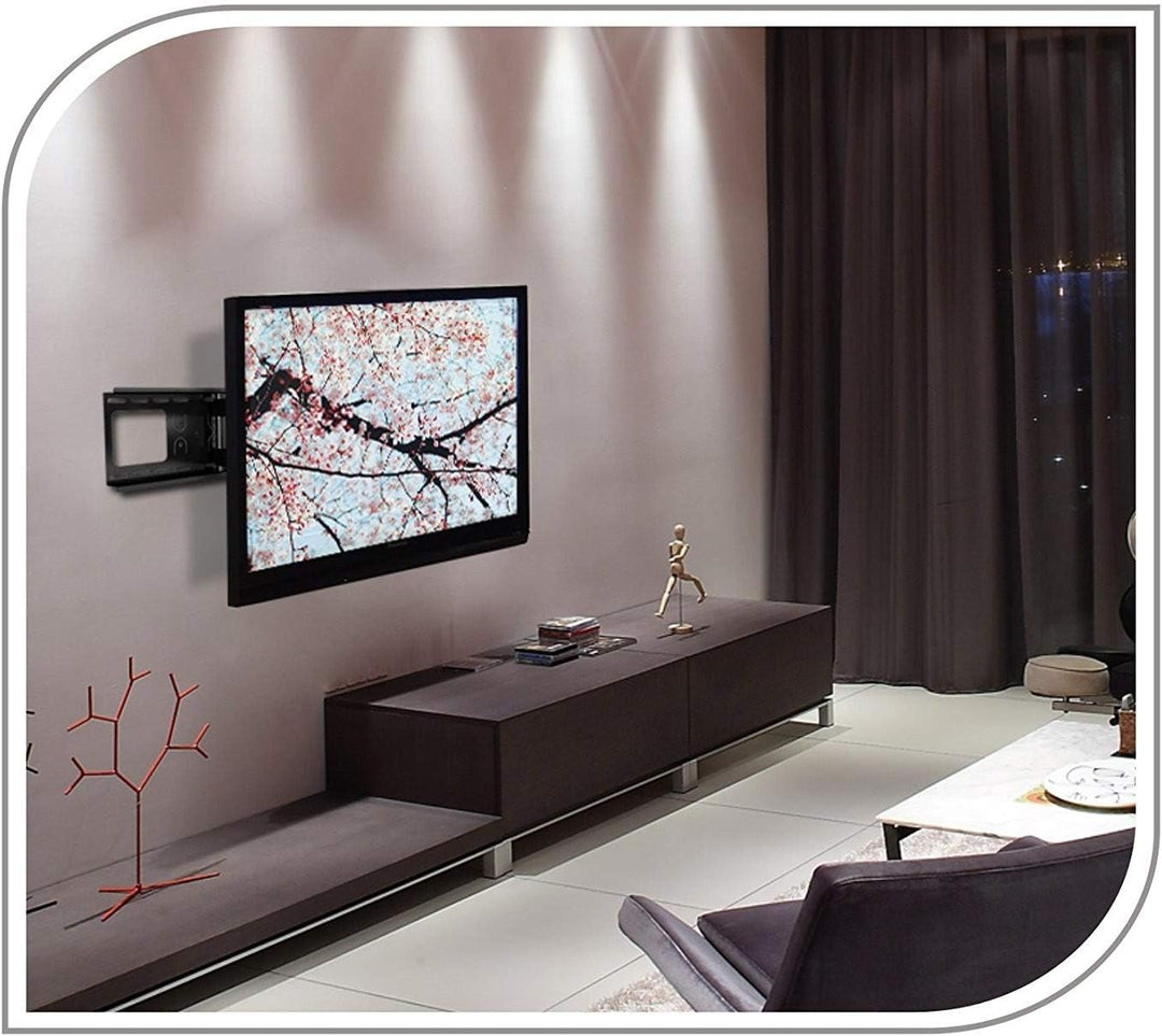 PureMounts TV Wandhalterung Wand Halterung VESA 400 schwenkbar neigbar VESA: 400x400, VESA: 400x400