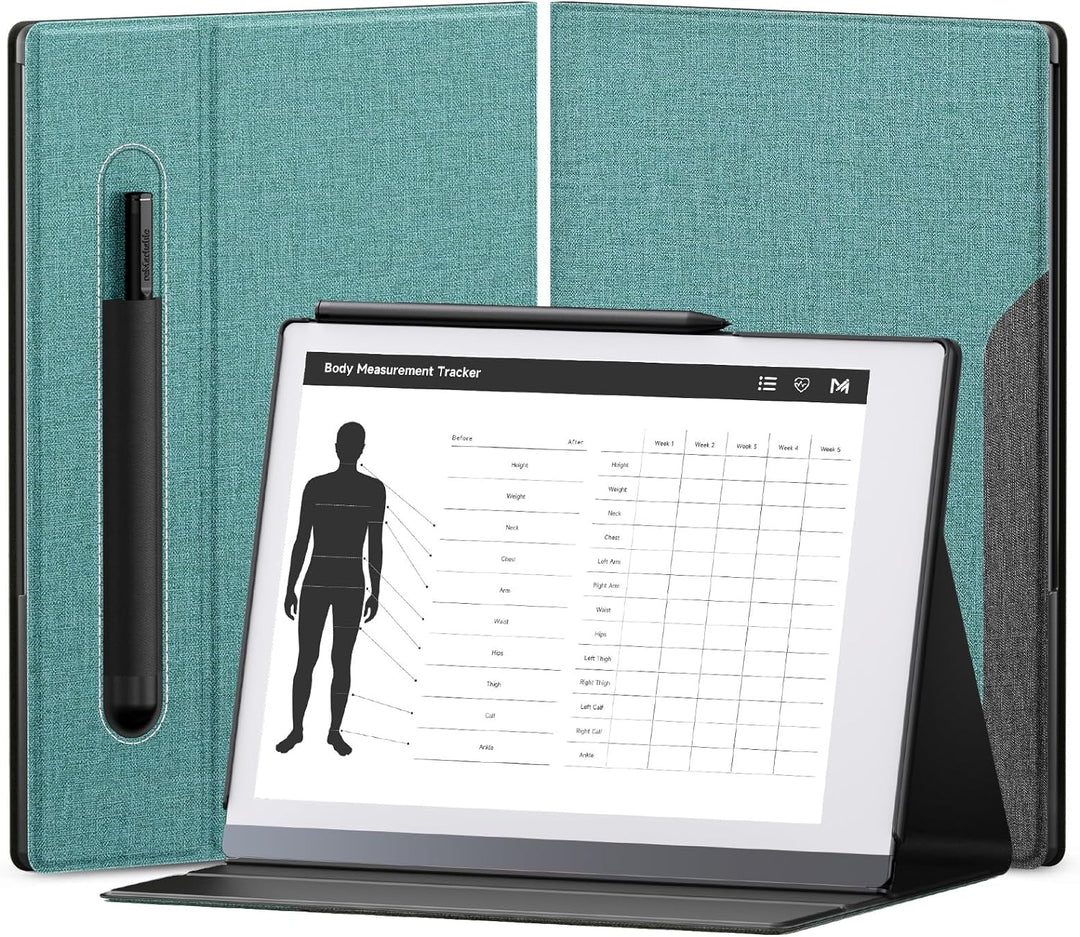 OLAIKE Book Folio Case für Remarkable 2 Paper Tablet 10.3" 2020 Release, Smart Cover aus Premium-Sto