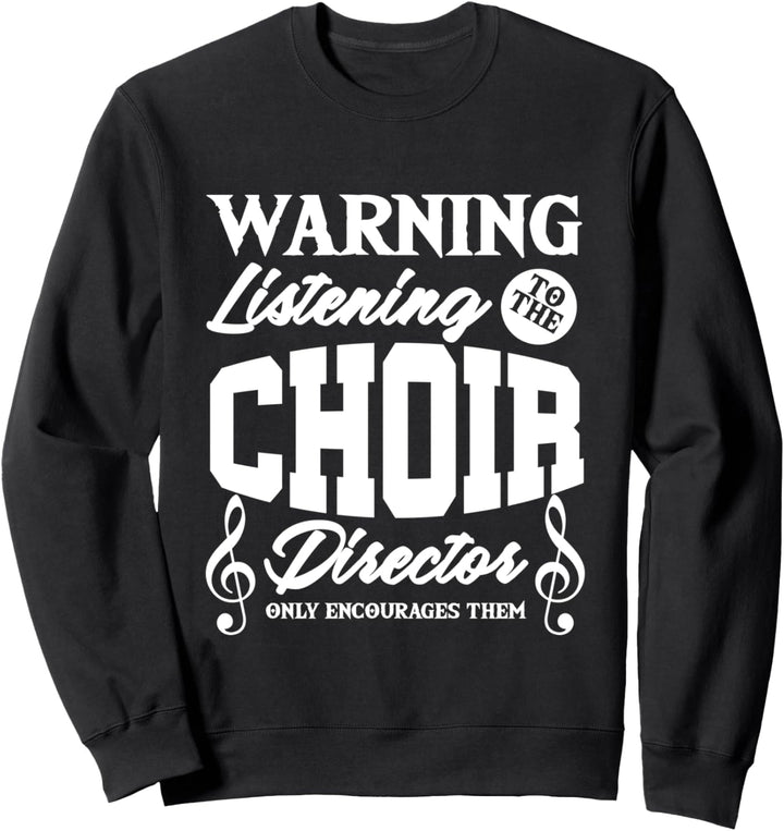 Achtung Chor Dirigent Dirigieren Maestro Musik Geschenk Sweatshirt