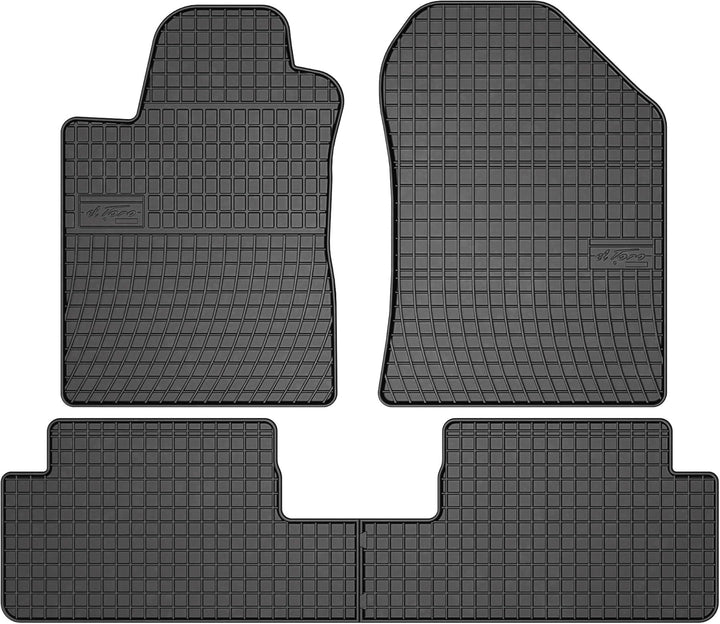 SMK Gummimatten auto fussmatten Satz für Toyota Corolla Verso II 2004-2009 Erleben Sie einen neuen S