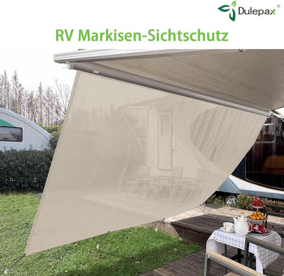 Wohnmobil View Blocker Sonnenschutz, universeller RV Markisen Sichtschutz Vorderwand Bildschirm,mit