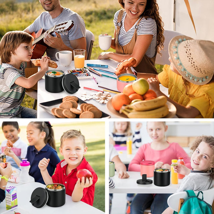 Itslife Thermobehälter für Essen 560ml Edelstahl Warmhaltebebehälter, Auslaufsicherer Lunchbehälter