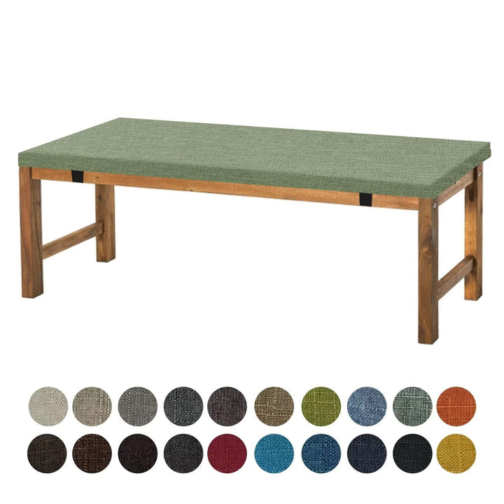 Aselbia Bankauflage Bankkissen Stuhlkissen 160 X 40 X 5CM，Waschbar Abnehmbarem Gartenbankauflage Ban