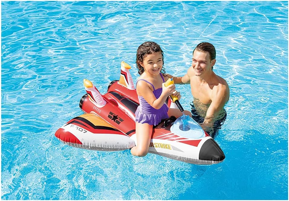 Intex WATER GUN PLANE RIDE-ONS, 117 x 117 cm