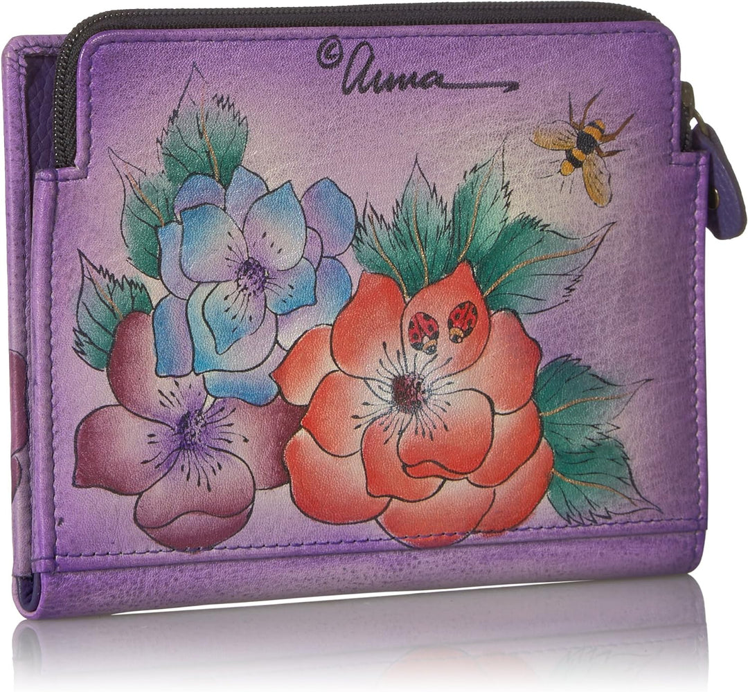 Anna by Anuschka Clutch Geldbörse aus echtem Leder Sweet Dreams, Sweet Dreams