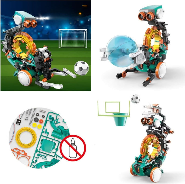 Velleman 5-In-1 Mechanical Coding Robot