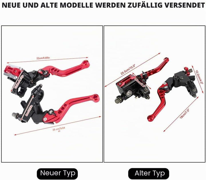 hydraulik bremsen Motorrad pit bike Bremshebel, Universal Hydraulische Bremse Hauptbremszylinder heb