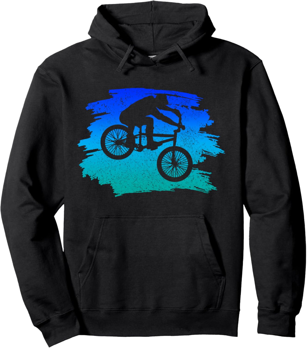 BMX Bike Fahrrad BMXer Geschenk Pullover Hoodie