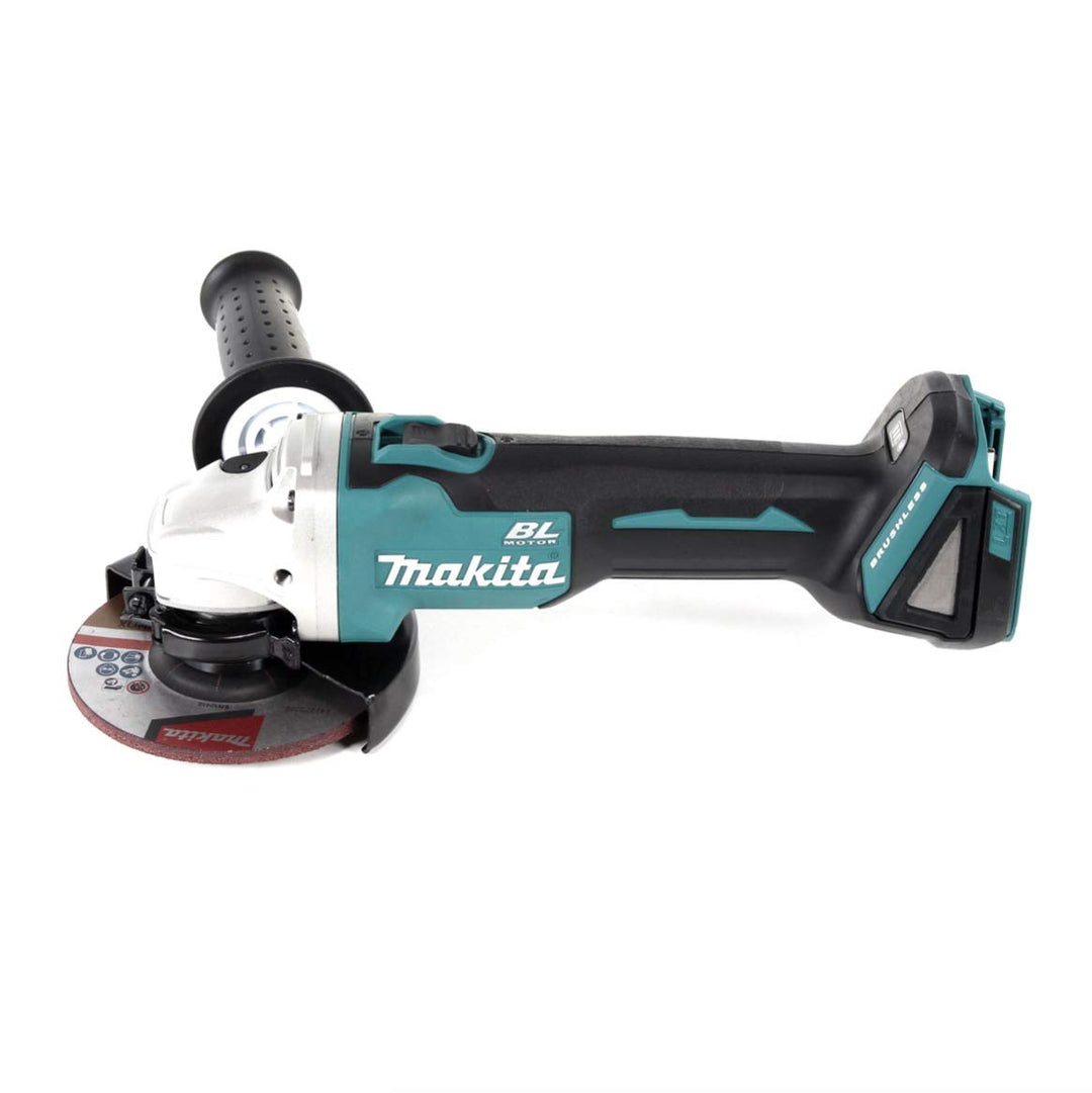 Makita DGA 504 Z 18 V Li-Ion Akku 125 mm Winkelschleifer Solo - nur das Gerät, ohne Akku, Lader, Kof