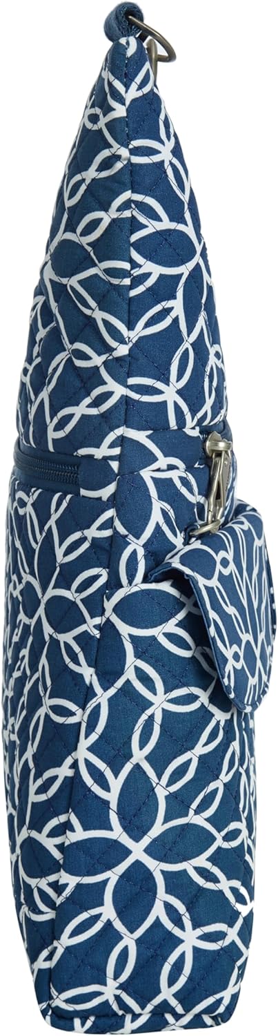 Travelon Klassische Umhängetasche mit Diebstahlschutz, Gewebte Blume, Einheitsgrösse Einheitsgrösse