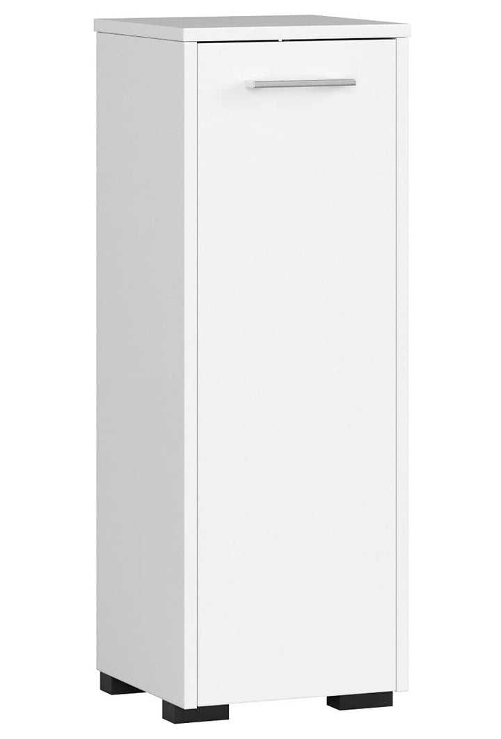 AKORD Stehender Badezimmerschrank schränke | Badezimmer kommode | FIN S30 eintürig | B30 x H82 x T30