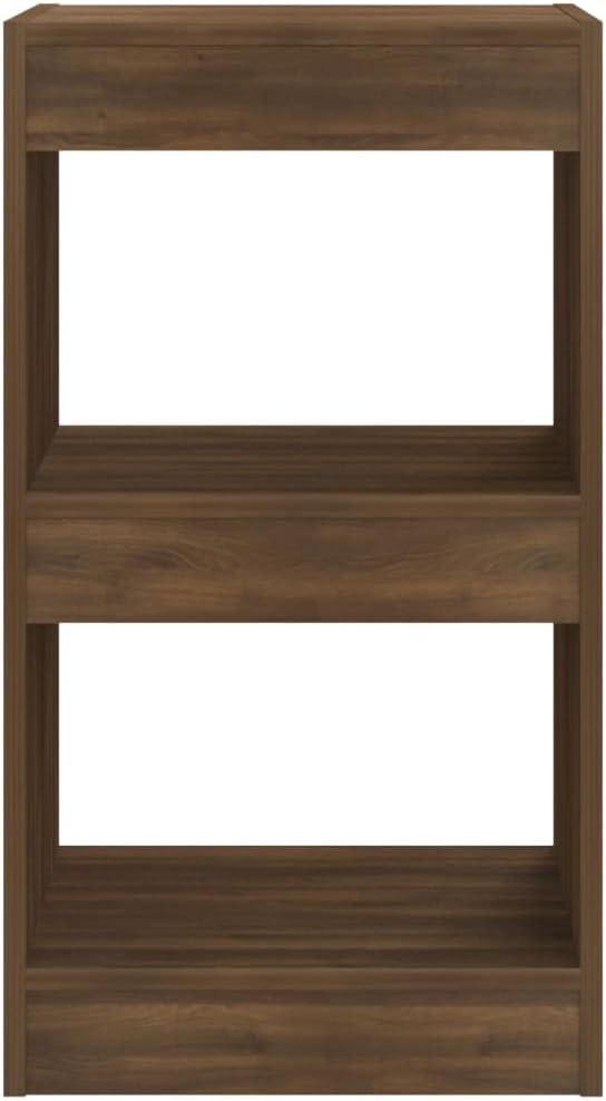 WIFESE Bücherregal Raumteiler 40x30x72 cm 2 Fächer Holzregal Regal für Arbeitszimmer Büro Wohnzimmer