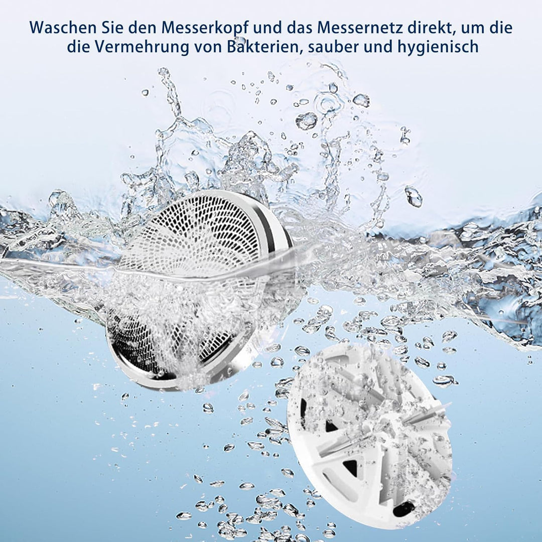 Mini Rasierer, Elektrischer Rasierer Herren, USB wiederaufladbar, Mini Shave Tragbarer Elektrorasier