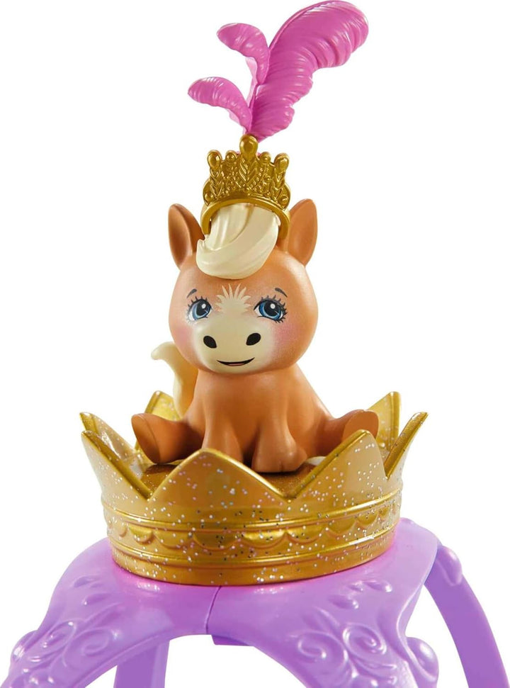 Enchantimals GYJ16 - Spielset Rollende Kutsche für Prinzessinnen (20,5 cm), aus der Royals Kollektio