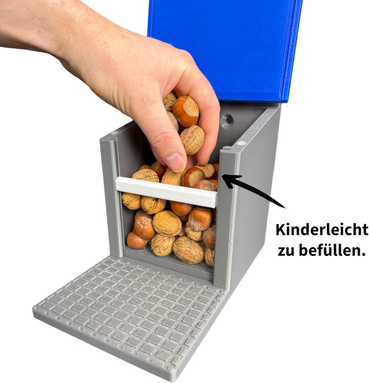 Eichhörnchen-Futterhaus – absolut witterungsbeständig, tierfreundlich, sehr langlebig und robust (Gr
