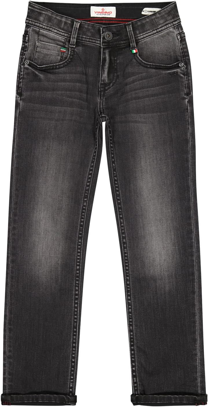 Vingino Jungen Baggio Jeans 3 Jahre Black Vintage, 3 Jahre Black Vintage