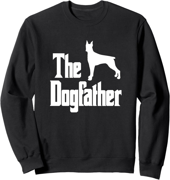 The Dogfather - Hund, Geschenk, lustiges Dobermann Sweatshirt