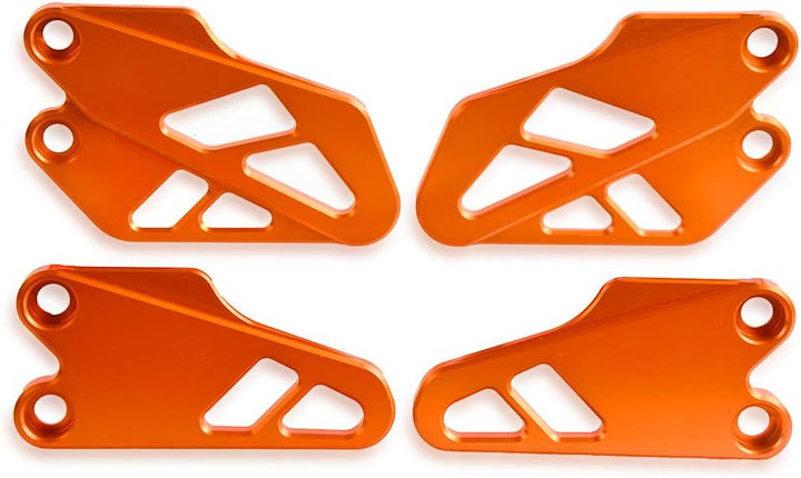 Motorrad CNC Aluminium Vorne und Hinten Fussrastenschutz Fersenschutz für Duke 125 250 390 2017 2018