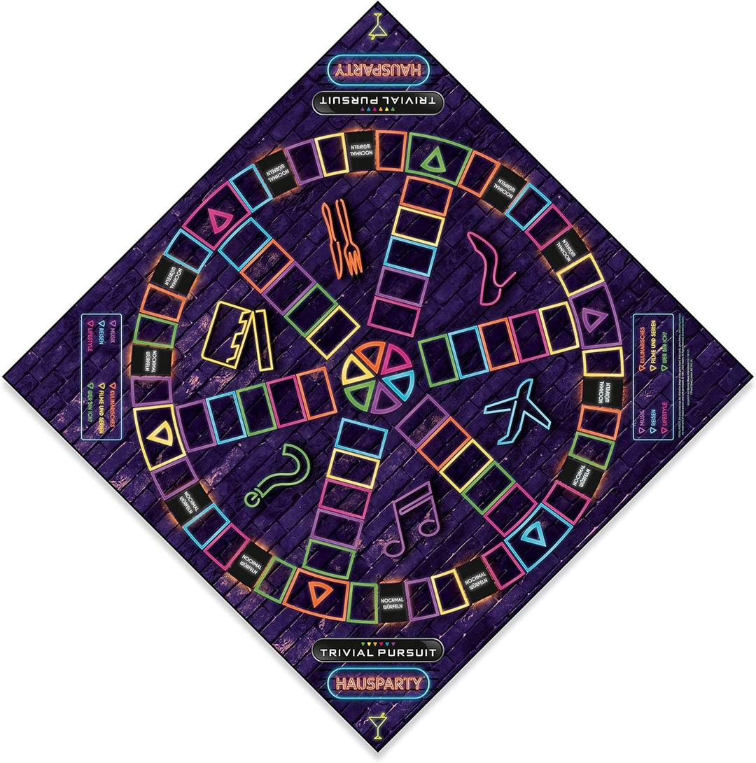 Winning Moves Trivial Pursuit Hausparty XL Edition - Quizspiel für Fans - Quiz Partyspiele - Trivia