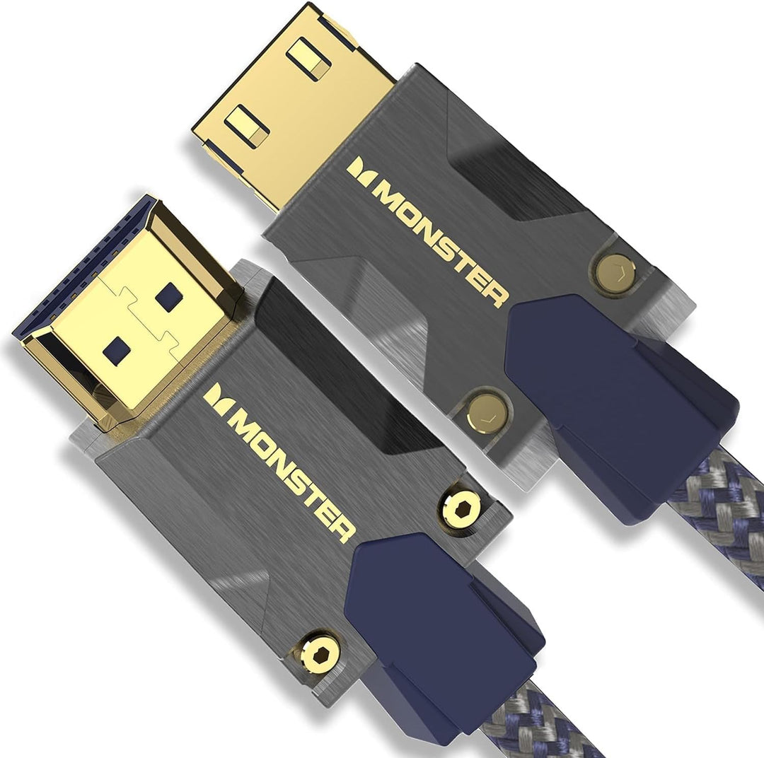 Monster M3000 HDMI Kabel 1,5m, HDMI 2.1 Kabel, HDMI-Kabel 8K, Ultra High Speed HDMI Kabel 48Gbps, 8K