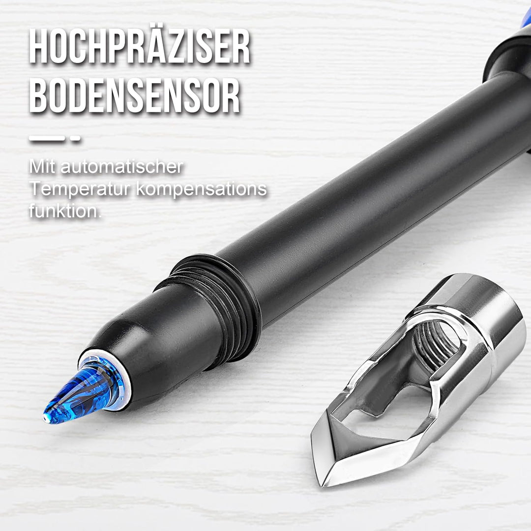 UIUZMAR Boden pH Messgerät, Elektronisches pH Meter für Pflanzen, pH Tester für Boden und Wasser, Di