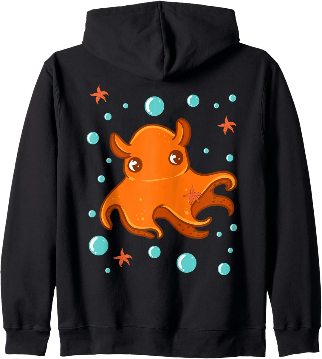 Kawaii Oktopus mit grossen Ohren Kapuzenjacke