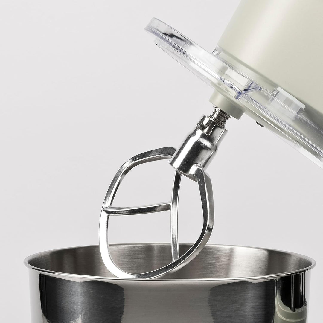 Girmi IM47 Knetmaschine, 1500 W Max, 6 Liter, Fassungsvermögen 6 Liter, Teig bis 2,4 kg, Pulse, 10 G