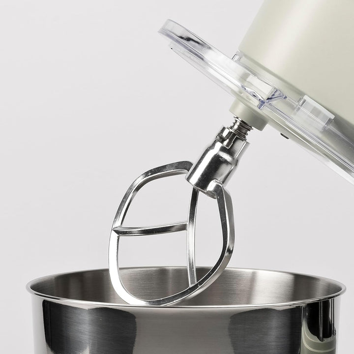 Girmi IM47 Knetmaschine, 1500 W Max, 6 Liter, Fassungsvermögen 6 Liter, Teig bis 2,4 kg, Pulse, 10 G