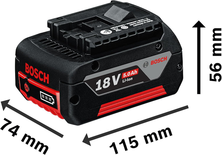 Bosch Professional 18V System Akku GBA 18V 5.0Ah (im Karton) 5.0 Ah
