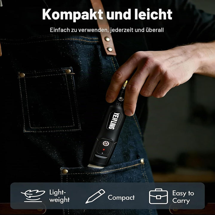 Kabelloses Rotationswerkzeug, 3,7 V Li-Ion 15000 U/min Elektrisches DIY Mini Polierer Kit, 72 Stück