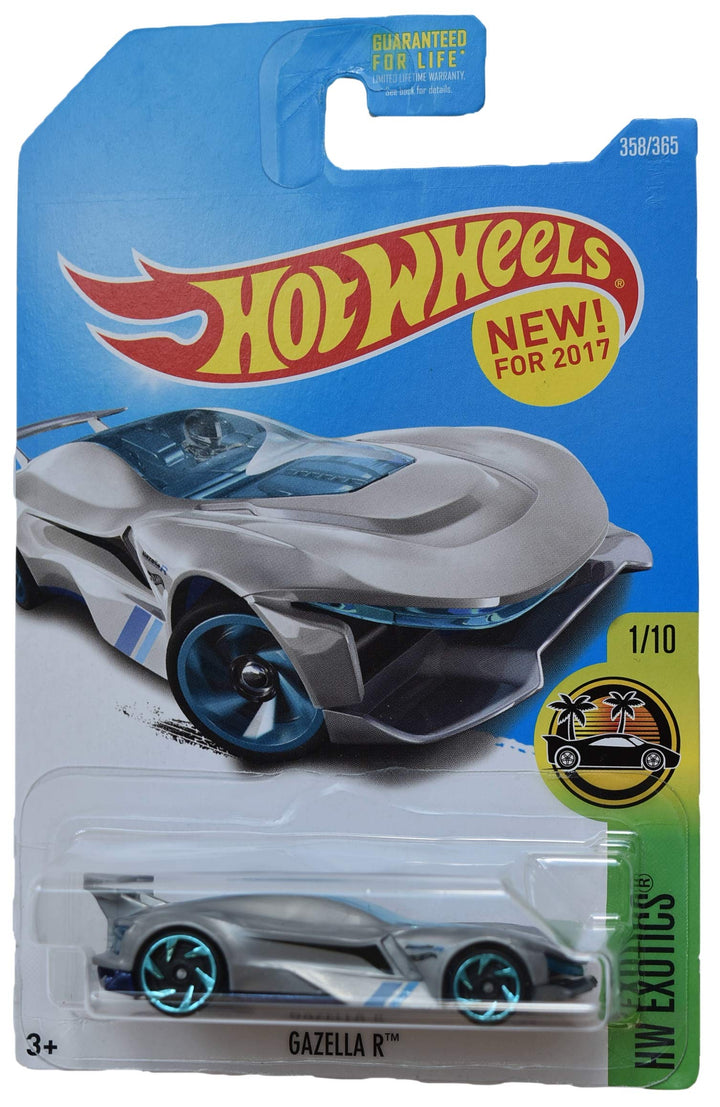 Hot Wheels Exotics 1/10 Gazella R 358/365 Silber