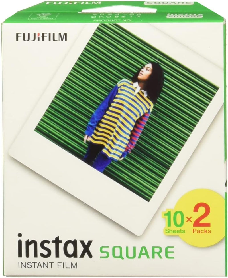 INSTAX Square WW2 Film, klar & INSTAX Square Frame WW1 Colorfilm, schwarz