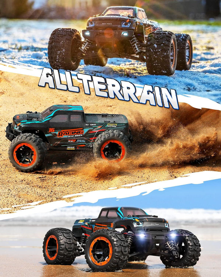 HAIBOXING Ferngesteuertes Auto 4WD RC Auto 1:16 36km/hHochgeschwindigkeits RC Monster Truck 2,4 GHz