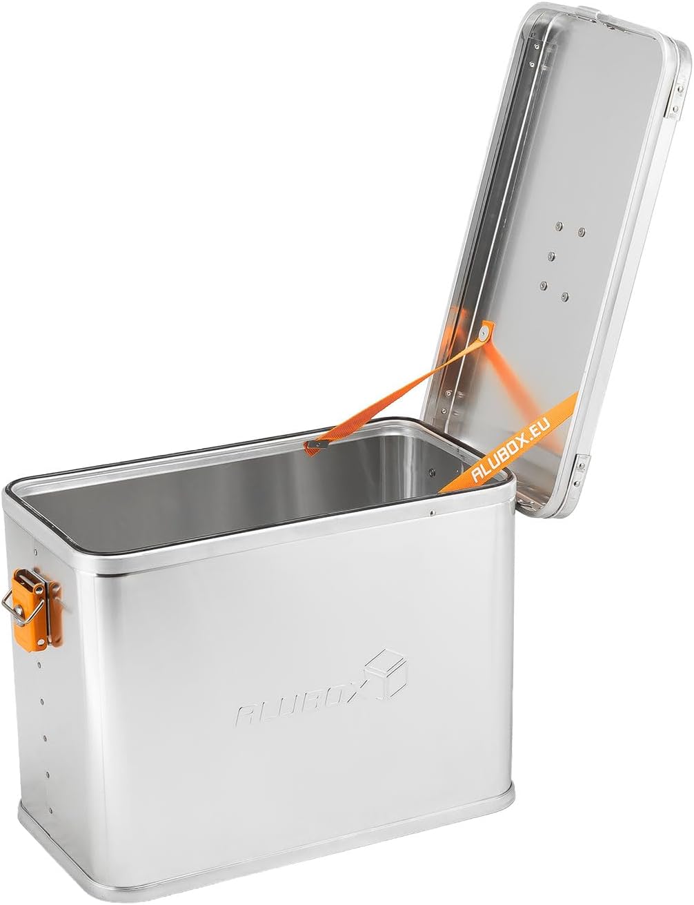 ALUBOX Motorrad Seitenkoffer ABX-M32-32 Liter, Aluminium, 32 Liter