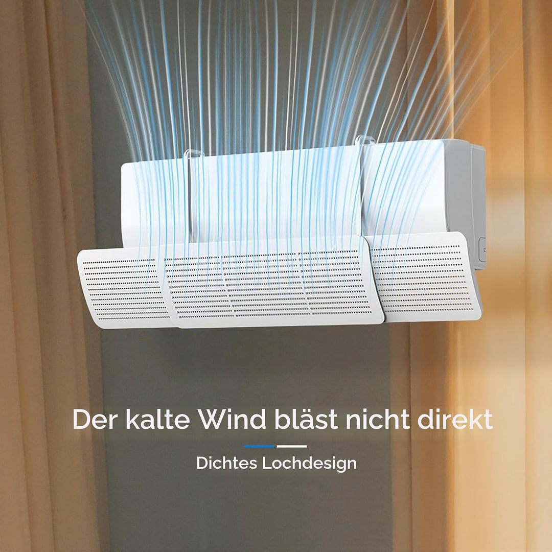 Klimaanlage Windabweiser Universal für Zuhause Büro Klimaanlagen Deflektor Plastik Adjustable für Wa