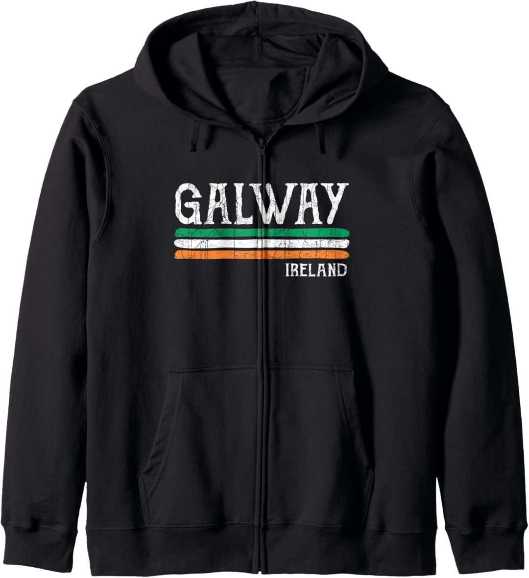 Vintage Galway Irland Irisch Kapuzenjacke