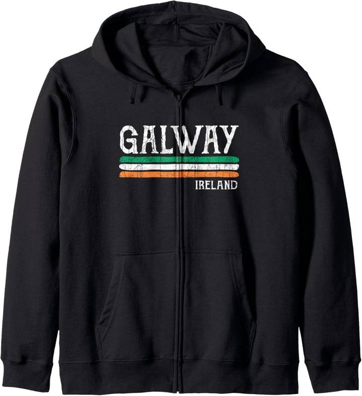 Vintage Galway Irland Irisch Kapuzenjacke