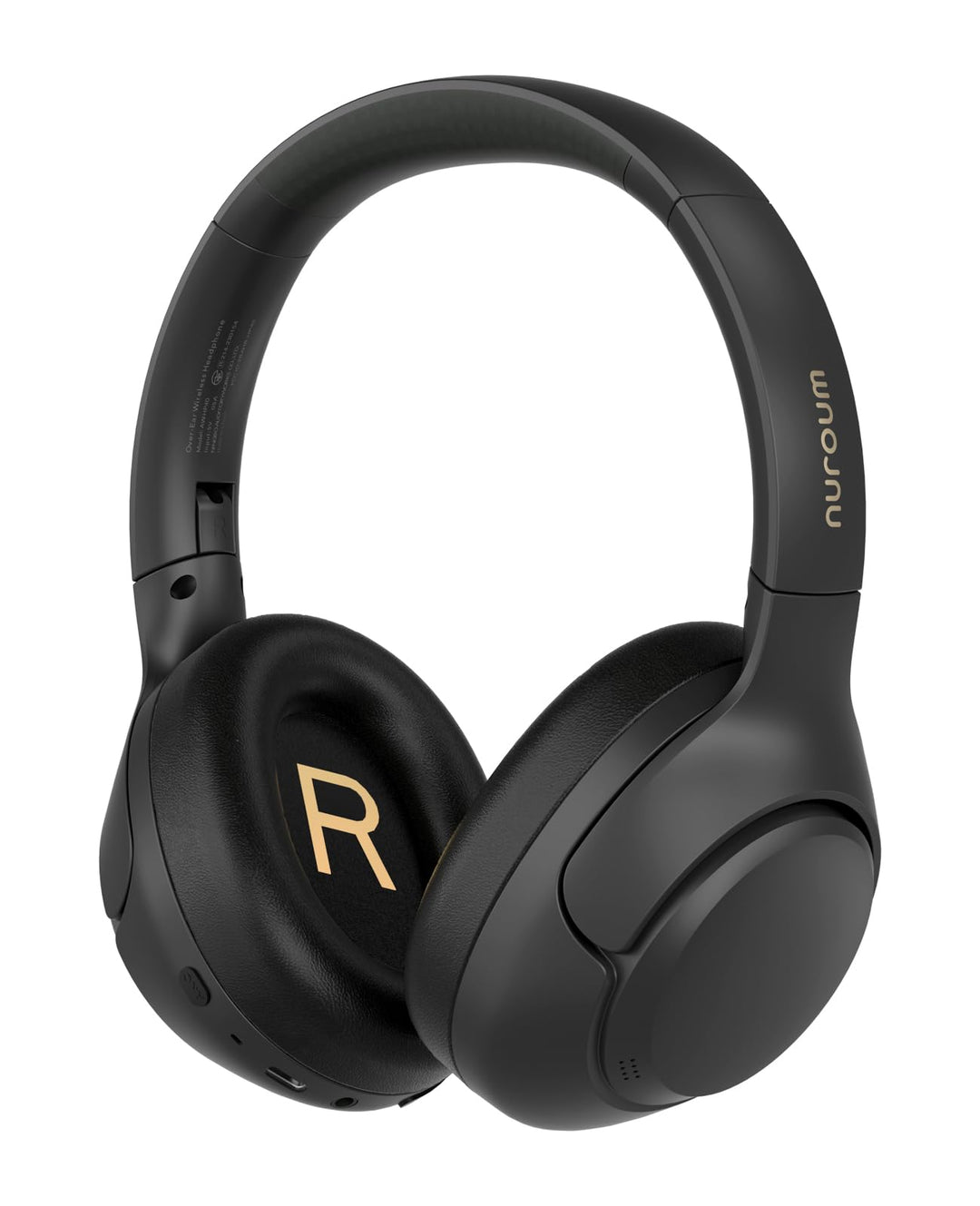 Nuroum HP40 Over Ear Kopfhörer Kabellos Bluetooth mit ANC Noise Cancelling, Tiefgehender Bass/Transp