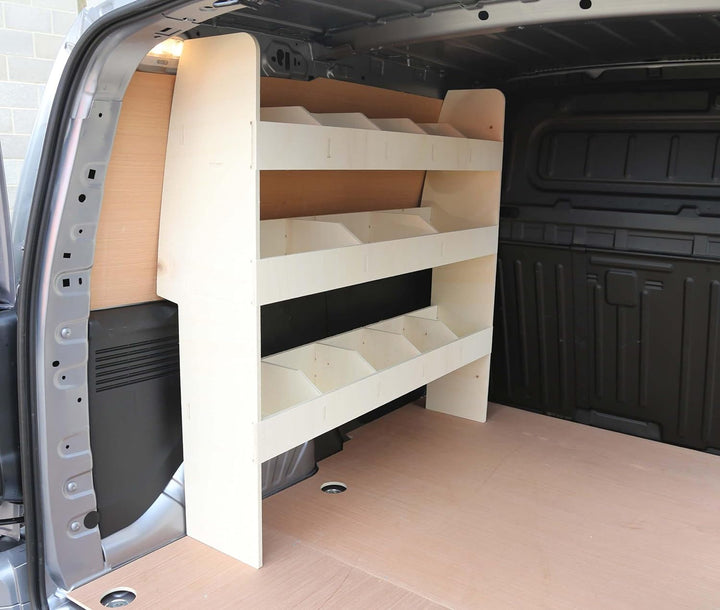 Vanify - Kompatibel mit Mercedes CITAN L2 (Long) 2013+ Fahrzeugeinrichtung Fahrzeugregale, Fahrersei