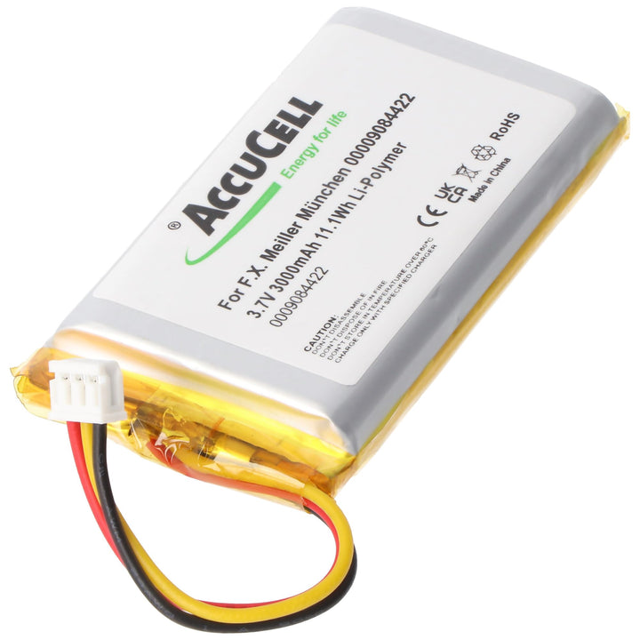 Akku kompatibel mit F.X. Meiller München 0000 9084 422, 3.8 Volt, 3000mAh Li-Polymer