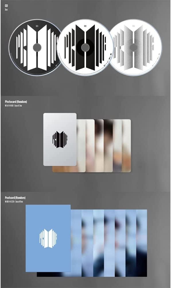 DREAMUS BTS - Proof Album Compact Edition Album + Geschenk (dekorative Aufkleber, Fotokarten)