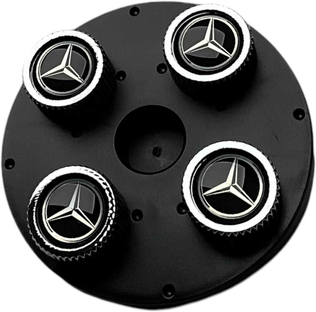 Mercedes-Benz Original schwarz Stil Ventilkappen b66472002 (Set von 4