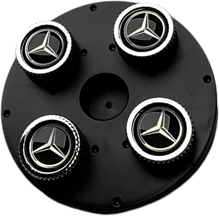 Mercedes-Benz Original schwarz Stil Ventilkappen b66472002 (Set von 4