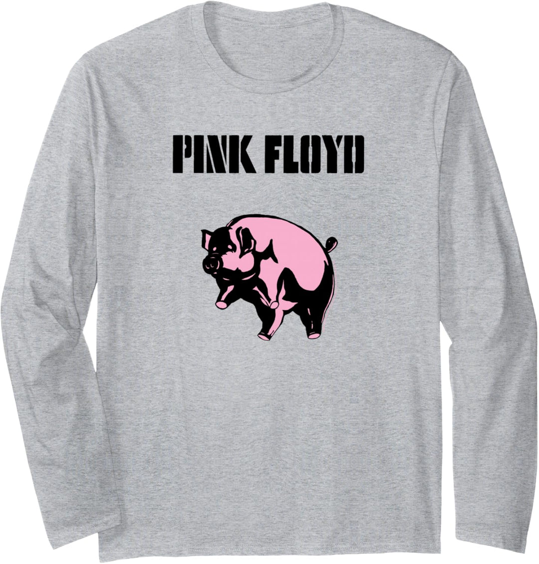 Pink Floyd Animals Flying Pig Langarmshirt