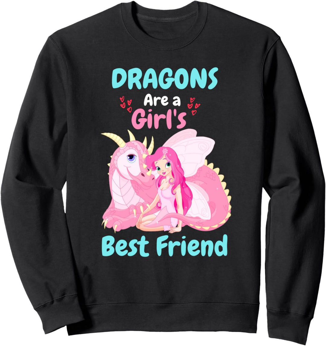 Dragons Are A Girl's Best Friend Sweatshirt