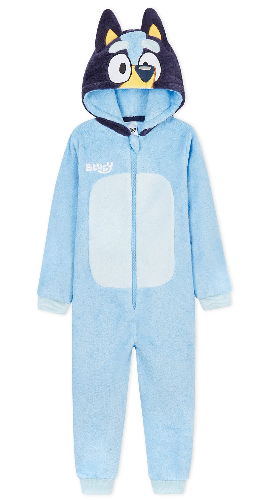 Bluey Jumpsuit Schlafanzug Onesie Mädchen Jungen 3-4 Jahre Blau, 3-4 Jahre Blau