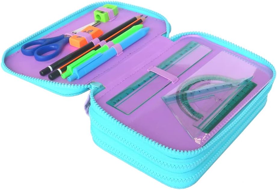 CoolPack XXL Federtasche Federmappe 3-Fach Schulstiftetui, dreifaches Federmäppchen, Federmäppchen f