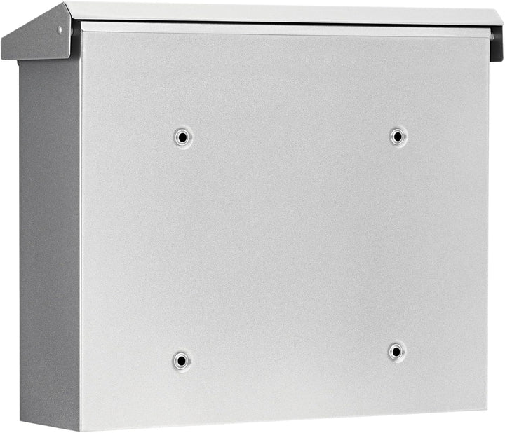 Burg-Wächter Briefkasten mit Öffnungsstopp, A4 Einwurf-Format, EU Norm EN 13724, Verzinkter Stahl, A