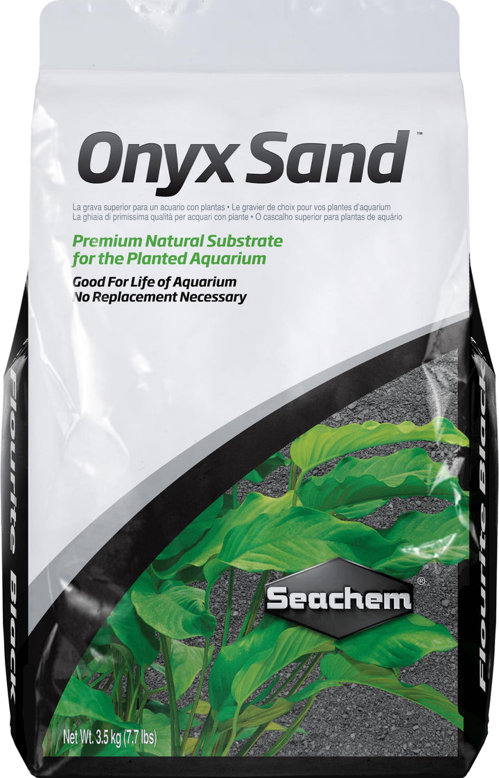 Seachem Fluorit Onyx Sand Substrat, 3,5 kg (67135030) 7.7 lb, 7.7 lb